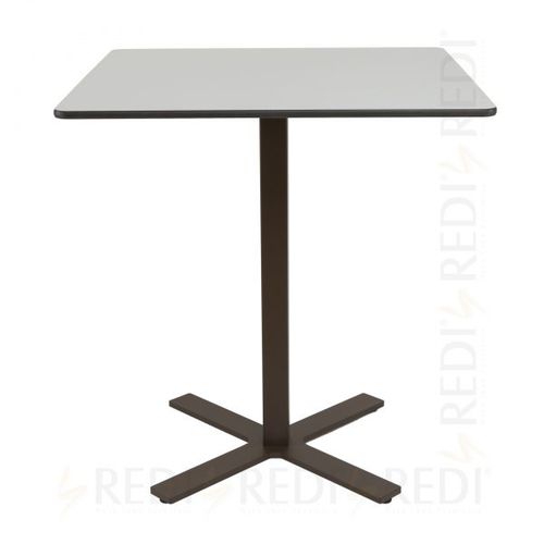 Mesa contemporânea - XIS - Redi - em metal pintado / com base em metal pintado / quadrada