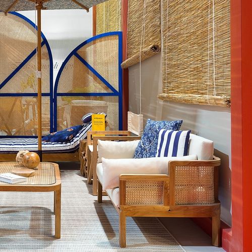 Sofá contemporâneo - Dual - Il Giardino di Legno - em tecido / com braços / com almofada removível