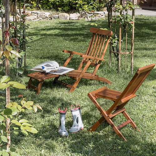 Cadeira preguiçosa contemporânea - Junior  - Il Giardino di Legno - não especificado