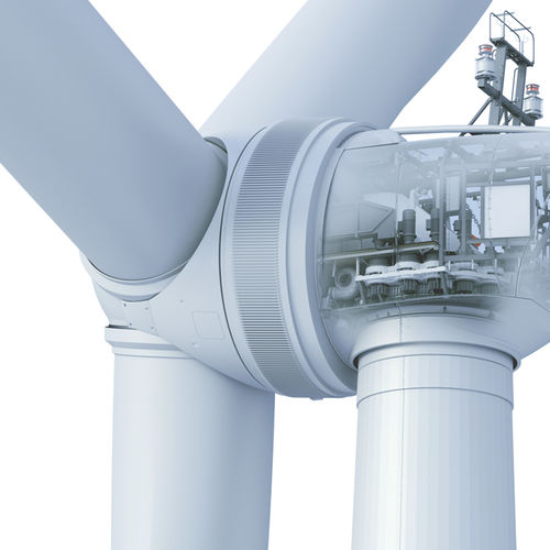 Turbina eólica de eixo horizontal - E-147 - Enercon - de três pás / on-shore