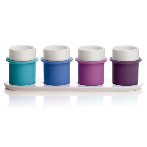 Serviço de chá em borracha de silicone - BOLYTEA: LH38CC - LEXON - em porcelana / para uso doméstico