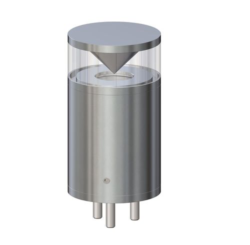 Poste balizador de iluminação de jardim - SPARK - ASTEL LIGHTING - para espaços públicos / contemporâneo / em alumínio anodizado