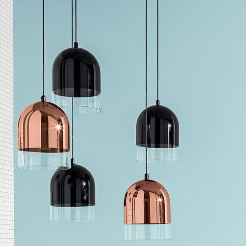 Pendente - BELL - DISCIPLINE - em vidro / contemporânea / Wire