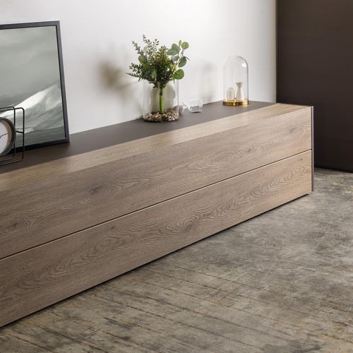 Painel decorativo para móveis - K2773 OC Oak Cremona Tartufo - Kaindl - para ambiente interno / de alta resistência / em melamina