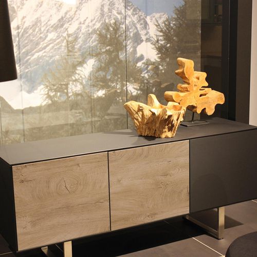 Painel decorativo para móveis - K5414 RO OAK ENDGRAIN CLASSIC - Kaindl - para ambiente interno / de alta resistência / em MDF
