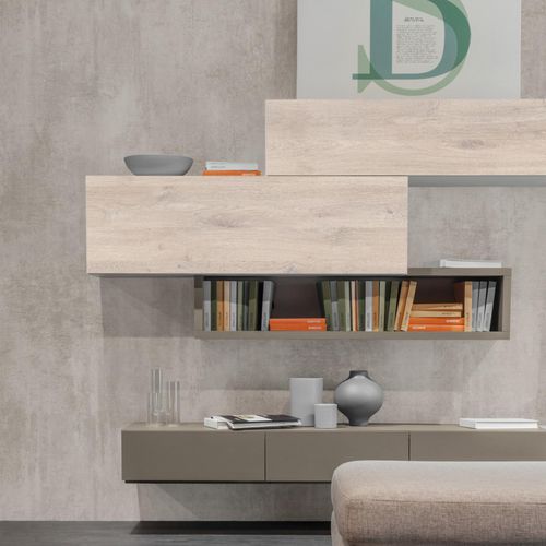 Painel decorativo para móveis - 44407 DP CONCRETE ART PLATINUM - Kaindl - para ambiente interno / de alta resistência / em melamina