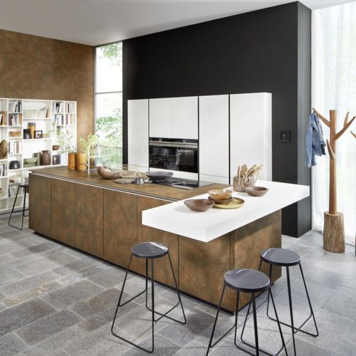 Painel decorativo para móveis - 45274 DC CORTEN STEEL - Kaindl - para ambiente interno / de alta resistência / laminado