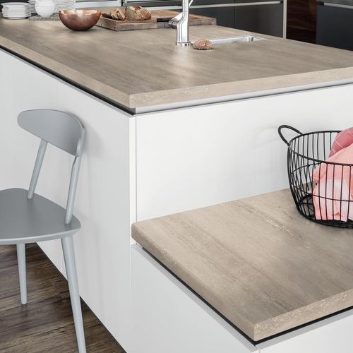 Painel decorativo para móveis - K2756 CN Travertin Alcamo - Kaindl - para ambiente interno / de alta resistência / laminado