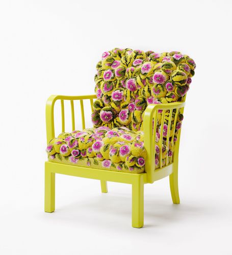 Poltrona contemporânea - No. 2.2 - MYK Berlin - em lã de merino / feita à mão / cor personalizável