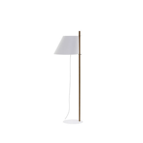 Luminária de chão sem pé - LMP MIAMI - FLAM ET LUCE LUMINAIRES - metálica / em cerâmica / em madeira