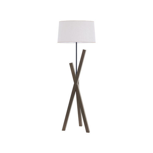 Luminária de chão sem pé - LMP OTTAWA NV - FLAM ET LUCE LUMINAIRES - em madeira / contemporânea / sem fio