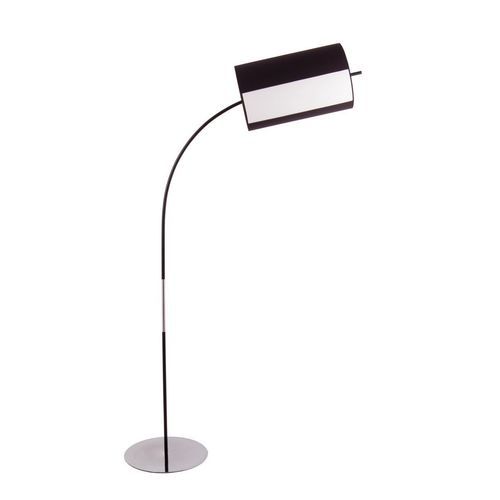 Luminária de piso - STRIPES LONGO - FLAM ET LUCE LUMINAIRES - metálica / em aço inoxidável polido / em cromo