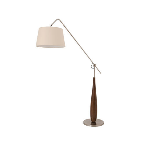 Luminária de piso - LMP VIBEN - FLAM ET LUCE LUMINAIRES - metálica / em madeira / contemporânea