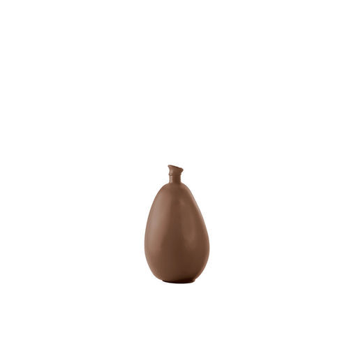 Vaso contemporâneo - CELESTE - FLAM ET LUCE LUMINAIRES - em cerâmica / da linha comercial / laranja