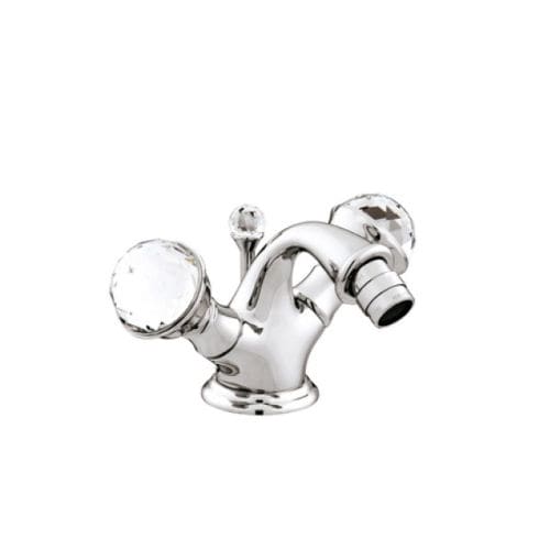 Misturador monocomando para bidê - 037225.C00.50 - Bronces Mestre, S.A. - de bancada / metálico / em cristal Swarovski®