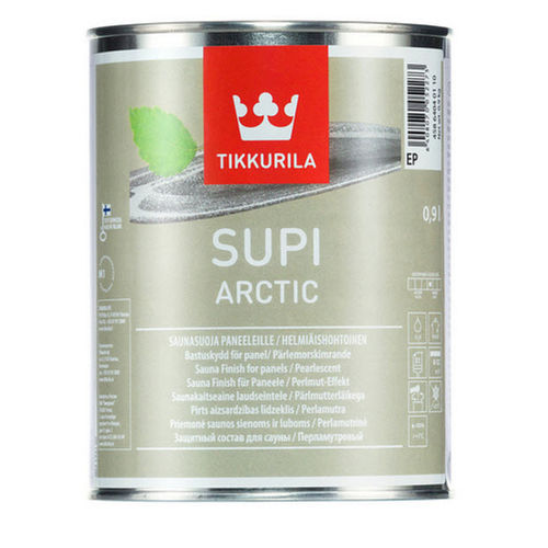 Tinta de proteção - SUPI ARCTIC - SAUNA - TIKKURILA - interna / para teto / para parede
