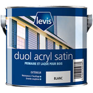 Tinta de proteção - DUOL ACRYL - LEVIS - para ambiente interno / para madeira / para metais
