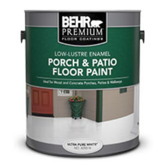 Tinta decorativa - PREMIUM® PORCH & PATIO - LOW-LUSTRE  - BEHR - para ambiente externo / para ambiente interno / para piso