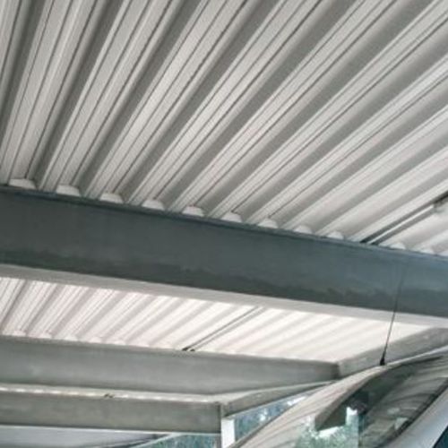 Piso colaborante - COMFLOR® WITH COLORCOAT FD - TATA STEEL - em aço