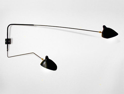 Arandela contemporânea - MSC-R2C  - SERGE MOUILLE - para ambiente interno / metálica / de Serge Mouille