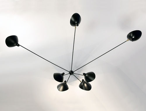 Arandela contemporânea -  MSC-SP7 - SERGE MOUILLE - para ambiente interno / metálica / de Serge Mouille