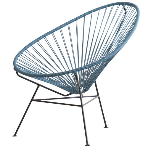 Cadeira contemporânea - ACAPULCO  - OK DESIGN - para ambiente externo / para ambiente interno / em aço revestido a pó
