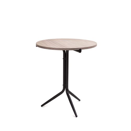 Mesa gueridon contemporânea - TRIPOD - STELLAR WORKS - em aço / em laminado / redonda