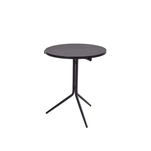 Mesa gueridon contemporânea - TRIPOD - STELLAR WORKS - em aço / em laminado / redonda