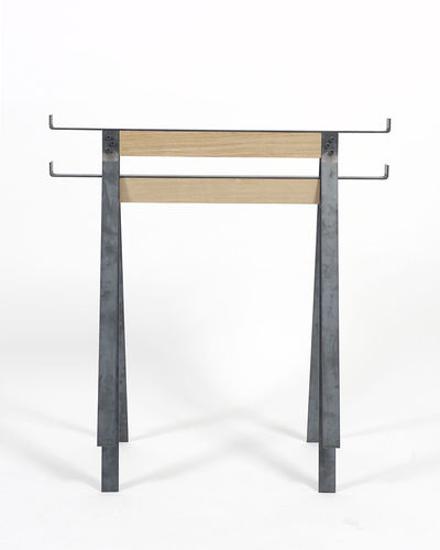 Mesa contemporânea - F56 TRESTLE - FRAMA - metálica / com base metálica / retangular