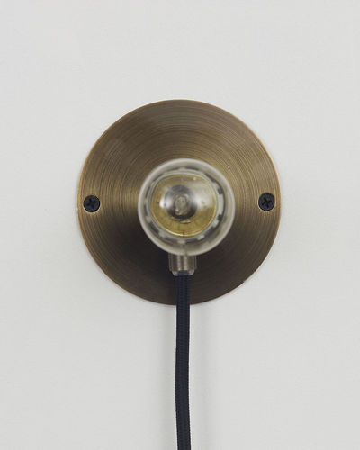Arandela contemporânea - E27 - FRAMA - para ambiente interno / metálica