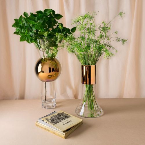 Vaso contemporâneo - TANK BALL : TKBLV01 - Tom Dixon - em vidro soprado