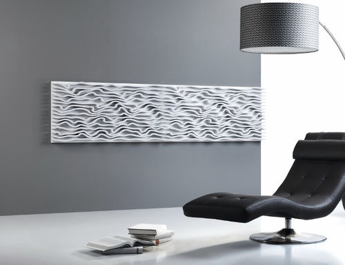 Painel acústico de parede - WAVE FOAM - Planoffice - em madeira / laminado / retangular