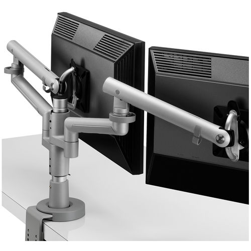Suporte para monitor de secretária - FLO MODULAR - colebrook bosson saunders - duplo / triplo / quádruplo