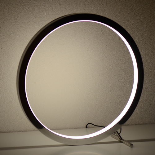 Luminária de mesa - SLIM - Sattler GmbH - em alumínio polido / com perfil de alumínio / em vidro opalino
