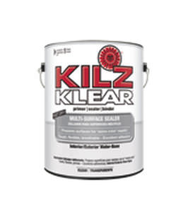 Primer para alvenaria - KILZ® KLEAR™ - KILZ - acrílico / para ambiente externo / para ambiente interno