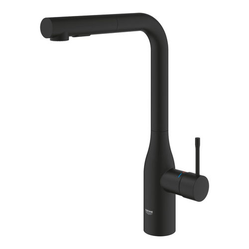 Misturador monocomando de bancada - 30432KF0 - GROHE - em aço inoxidável / para cozinha / 1 furo