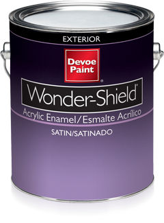 Tinta decorativa - WONDER-SHIELD™ - DEVOE PAINT - para ambiente externo / para fachada / acrílica