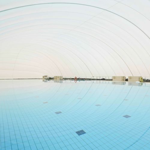 Estrutura inflável para piscina pública - PISCINAS - Tecnodimension Hinchable S.L. - para cobertura