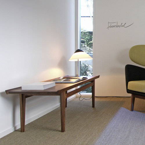 Mesa de centro de design escandinavo - 500 - House of Finn Juhl – Onecollection - em carvalho / em nogueira / quadrada