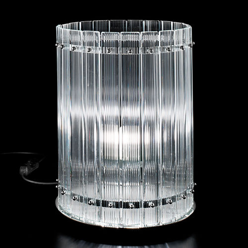 Luminária de mesa - NASTRI 905.04 - Venini - metálica / em cristal / contemporânea