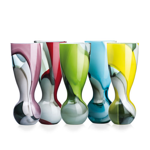 Vaso contemporâneo - FANTE - Venini - em vidro soprado