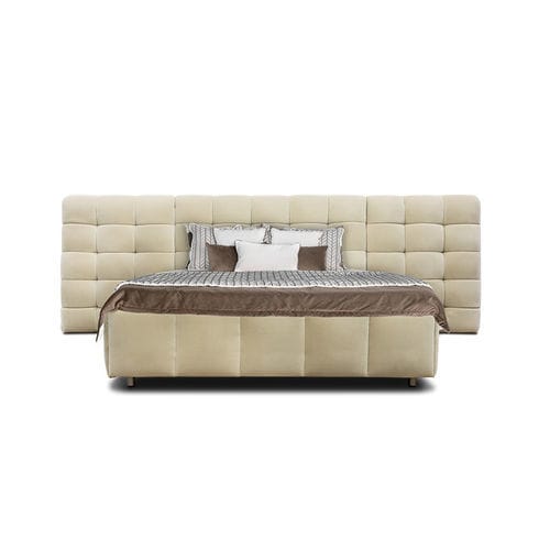 Cama de casal - ESSEX - BRABBU DESIGN FORCES - contemporânea / estofada / com cabeceira