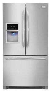 Refrigerador modelo americano - FGHB2844LF - Frigidaire - da linha residencial / de instalação livre / em aço inoxidável