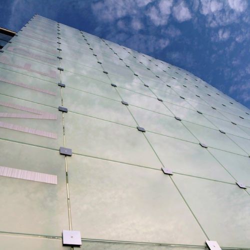 Painel de vidro à prova de bala - EUROLAMEX® - Euroglas - de absorção acústica / laminado / para edifício