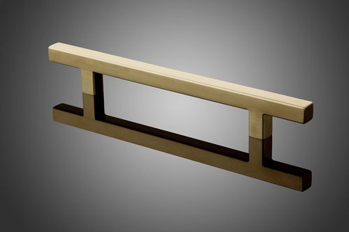 Puxador para porta - RECTANGULAR - FORMS+SURFACES - em latão / em bronze / em aço inoxidável