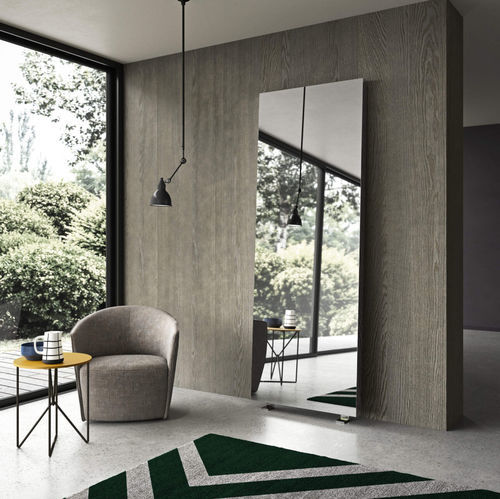 Espelho de piso - Tuttospecchio - Presotto - contemporâneo / retangular / metálico