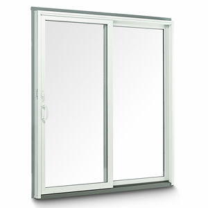 Porta de vidro de correr - 200 PERMA-SHIELD® - Andersen - em madeira / com vidro duplo