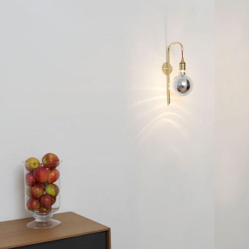 Arandela contemporânea - BIG BULB  - cto lighting - para ambiente interno / em latão polido / redonda