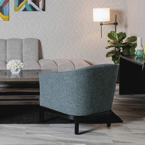 Tecido para estofados - 2322 DARSHA - BRENTANO - monocromático / em poliéster / Jacquard