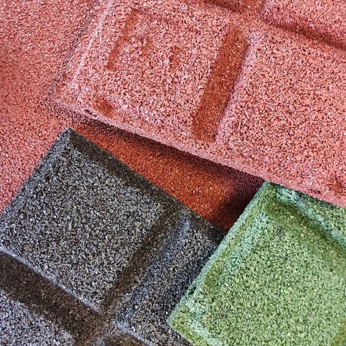 Revestimento de piso em borracha - DALLASTIC - Dalsouple - para ambiente interno / para ambiente externo / para pavilhão esportivos